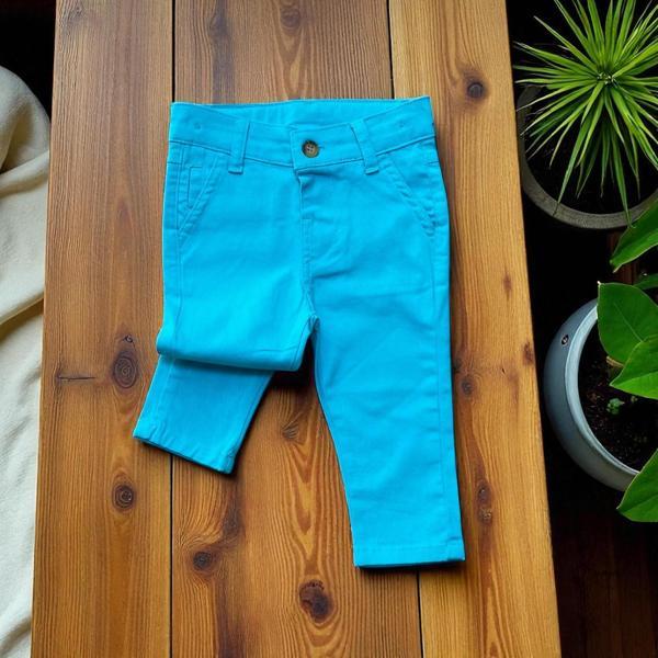 BASIC CHINO PANTOLON Turkuaz - Image 1
