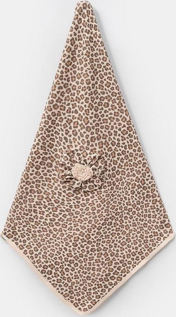 LOVEMAXX 80X90 LEOPAR DESENLİ ÇİFT TARAFLI BATTANİYE Leopar - Image 1