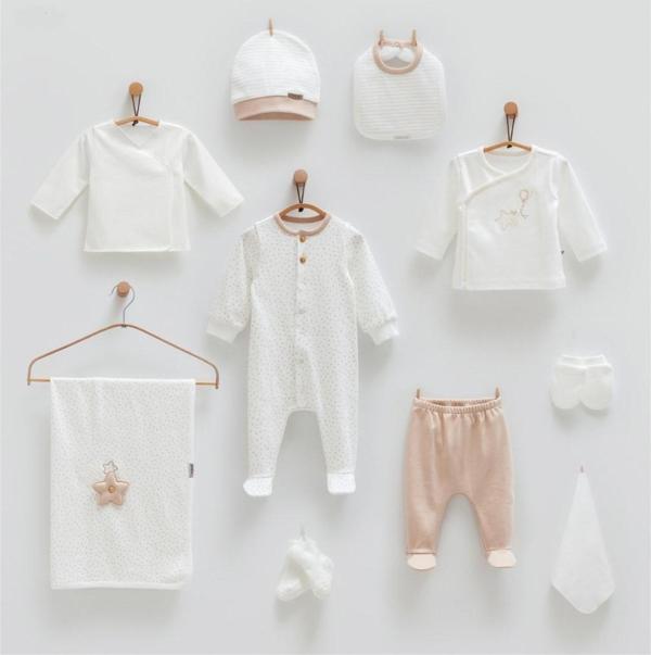 YILDIZ DETAYLI 10LU SET Ekru - Image 1