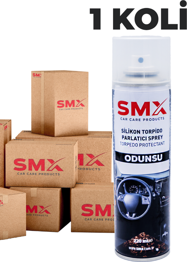 Silikon Torpido Parlatıcı Sprey 220 Ml (Odunsu) 1 Koli - Image 1