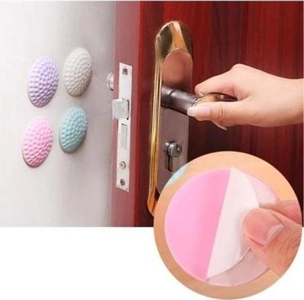 Çok Amaçlı Silikon Kapı Duvar Koruyucu Tampon - 4lü Paket - Image 1