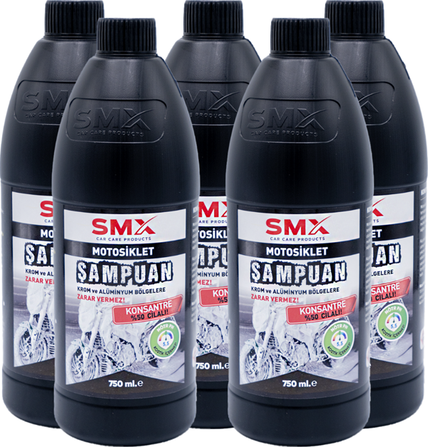 Motosiklet Şampuanı 750 ml 5 Adet - Image 1