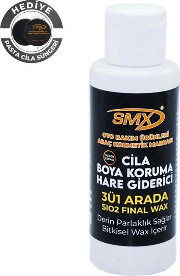 3\'Ü 1 Arada Cila-Boya Koruma-Hare Giderici 100 Ml + Pasta Cila Süngeri - Image 1