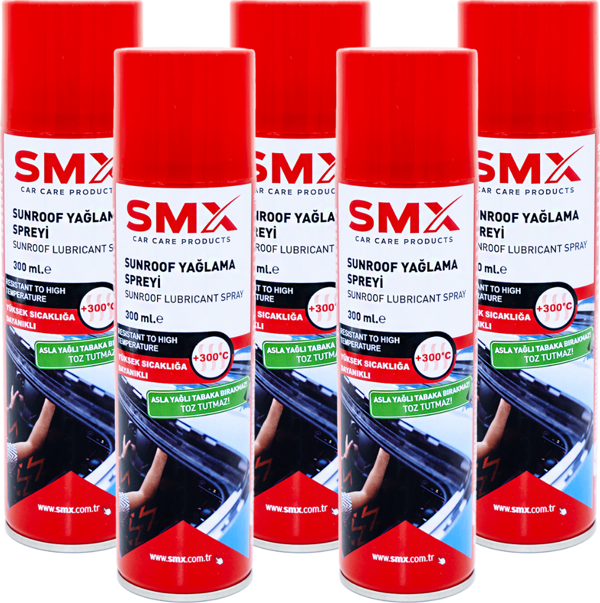 Sunroof Yağlama Spreyi 300 mL ???? 5 Adet Al, 3 Öde! - Image 1