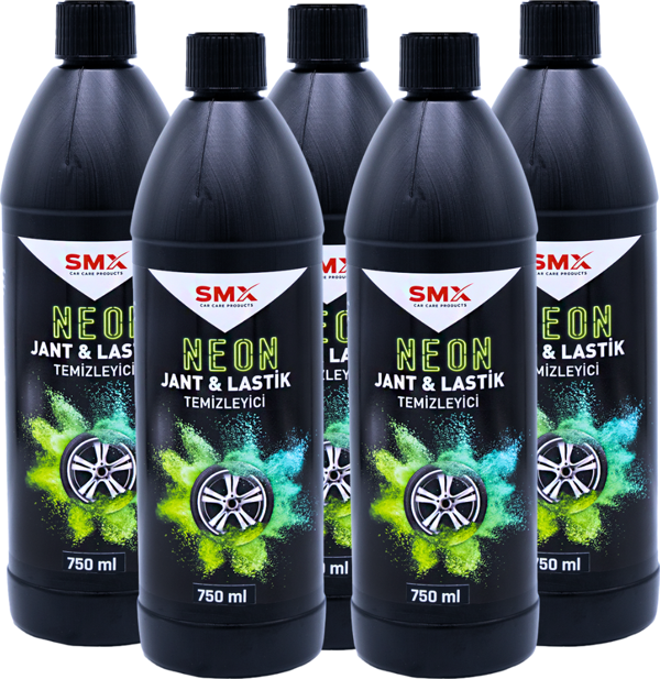 Neon Jant & Lastik Temizleyici 750 ml. 5 Adet ???? 5 Adet Al, 3 Öde! - Image 1
