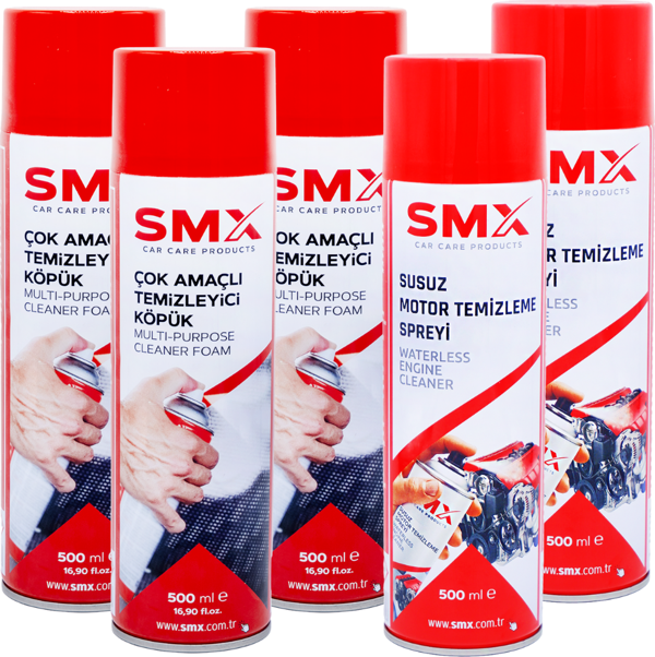 Çok Amaçlı Temizleyici Köpük 3Adet+Susuz Motor Temizleme 2Adet - Image 1