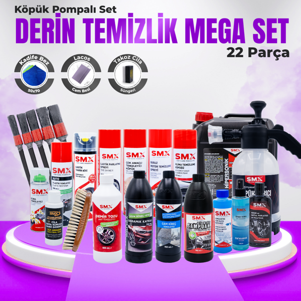 Derin Temizlik Mega Set (22 Parça) - Image 1