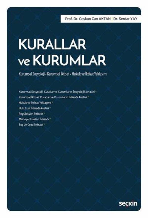 Kurallar ve Kurumlar - Seçkin Yayıncılık - Image 1