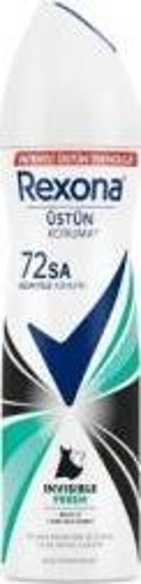 Rexona Deo Sprey Bayan İnvisible Fresh 150ml Yeni - Image 1