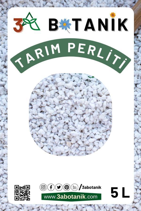 3A Botanik Doğal Tarım Perliti, Zirai Perlit, 5 Litre - Image 1