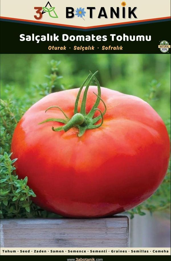 3A Botanik Salçalık Domates Tohumu, Yerli Ve Sürdürülebilir Tohum, 3 Gram Domates Tohumu - Image 1
