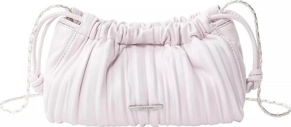 Calvin Klein Jeans Drawstring Plisse Kadın Mor Omuz Çantası LV04F3077G-VUW - Image 1