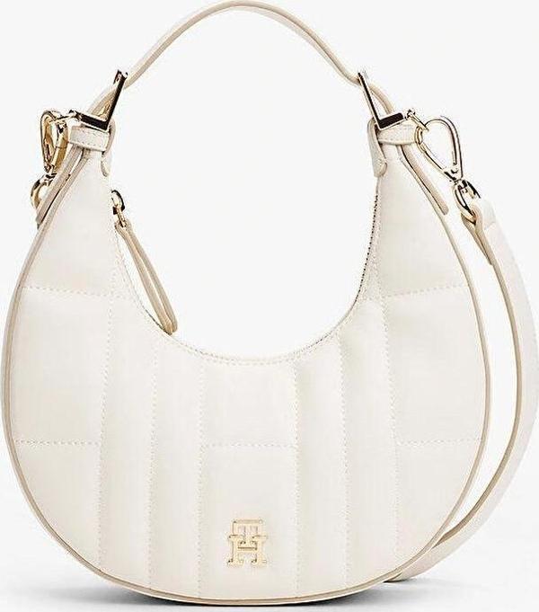 Tommy Hilfiger TH FEMININE MOON CROSSOVER Kadın Sarı Çanta AW0AW17635Z00 - Image 1