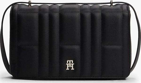 Tommy Hilfiger TH FEMININE CONV CROSSOVER Kadın Siyah Çanta AW0AW17454BDS - Image 1