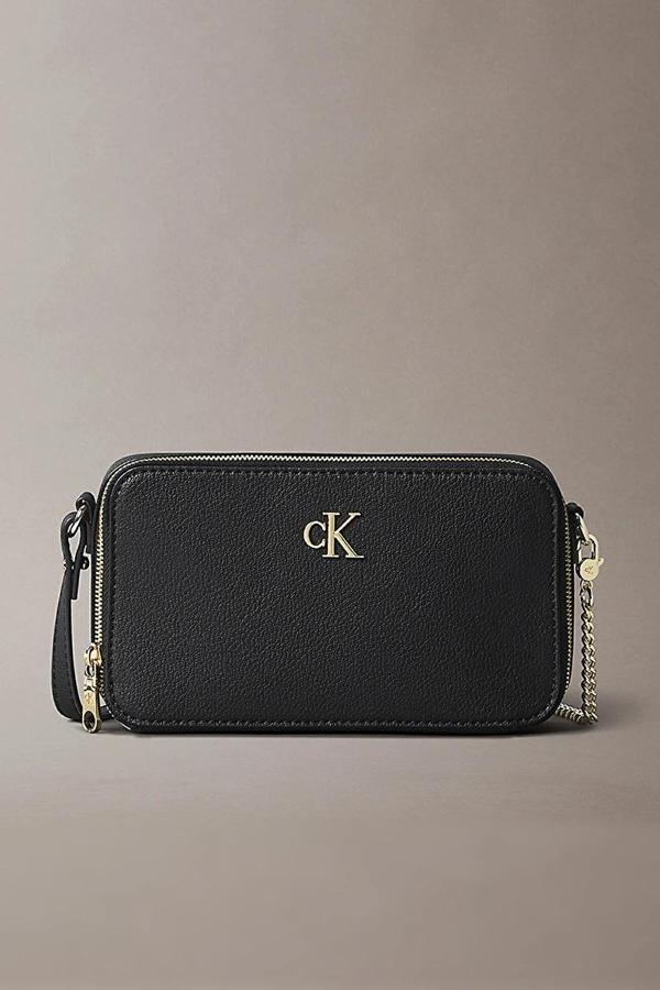 Calvin Klein Jeans Minimal Monogram Kadın Siyah Omuz Çantası LV04K1086G-UB1 - Image 1
