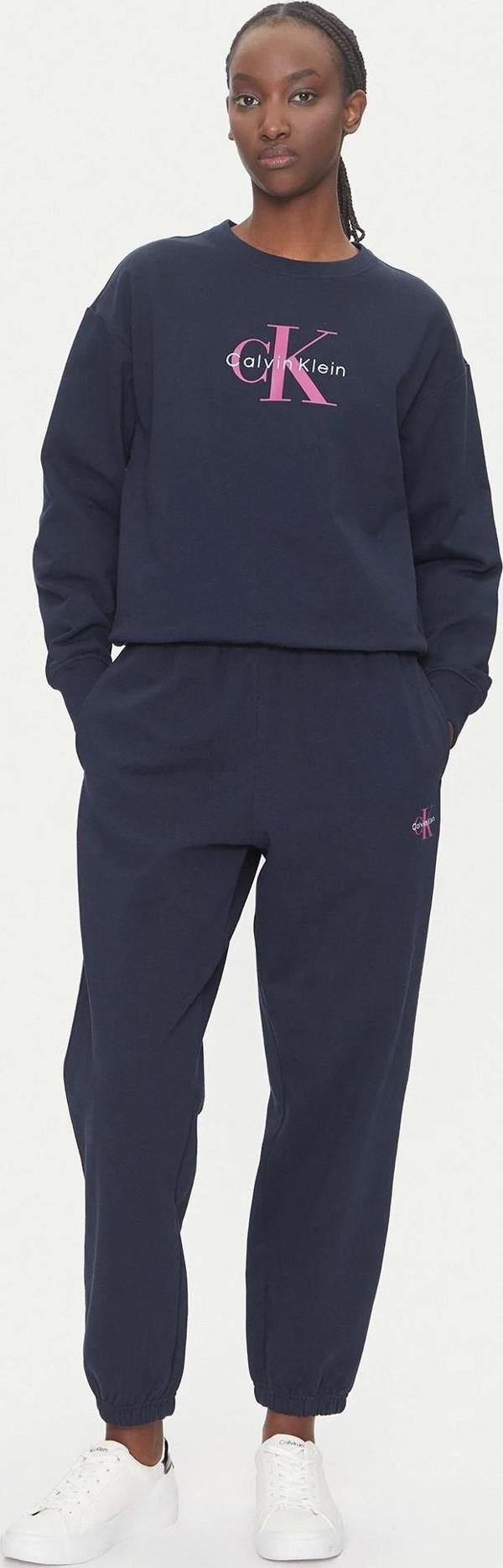 Calvin Klein Jeans Essentials Kadın Mavi Sweatshirts LV047B234G-CEF - Image 1