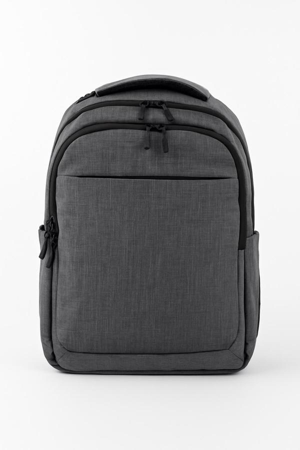3 Bölmeli Okul Sırt Çantası (Laptop Bölmeli) Gri 2140 - Image 1