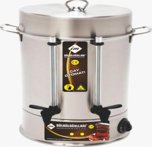 Bülbüloğulları 120 Bardak 12 L Çay Otomatı Inox Inox - Image 1