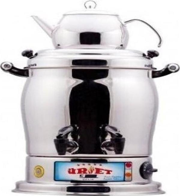 Üret Çift Amaçlı 6 L Çay Semaveri Inox Inox - Image 1