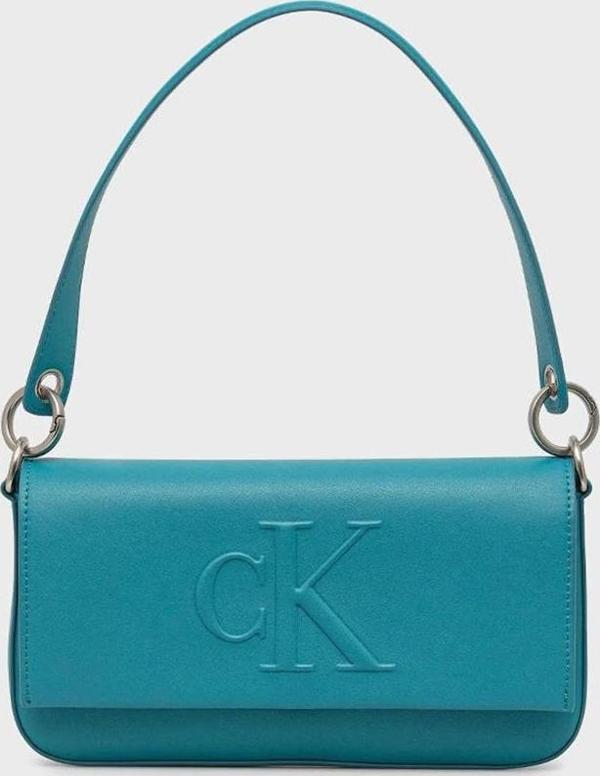 Calvin Klein Jeans Sculpted İmpress Kadın Yeşil Kese Çanta LV04K3148G-XT6 - Image 1