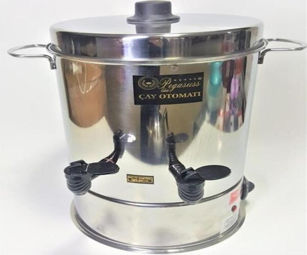 Pegasus 80 Bardaklık Çay Makinesi Inox Inox - Image 1