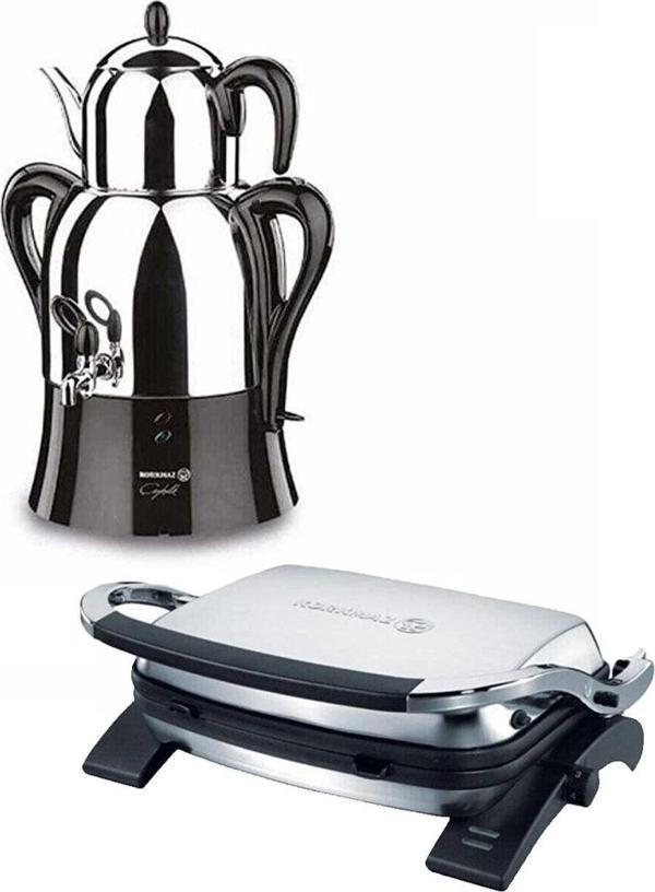 A341-04 Çaykolik Çay Makinesi Ve Tostkolik Inox Tost Makinesi - Image 1
