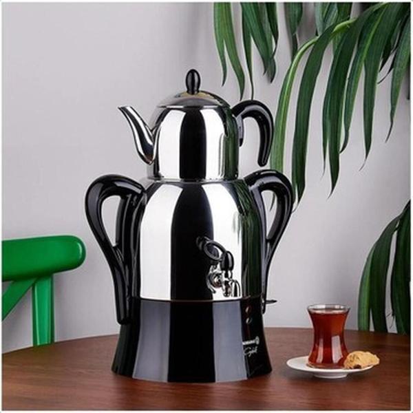 KORKMAZ A341-11 Çaykolik Semaver Çay Makinesi - Image 1