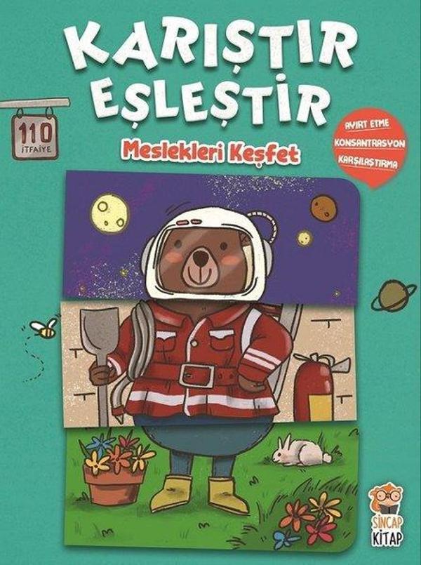Meslekleri Keşfet-Karıştır Eşleştir - Sincap Kitap - Image 1