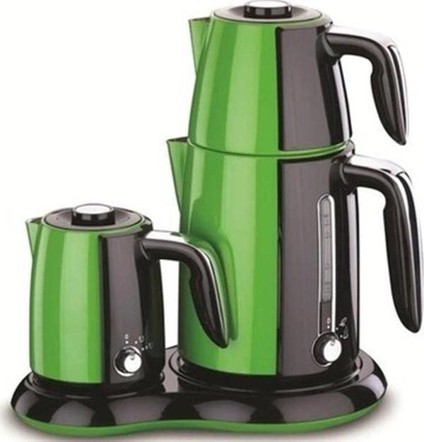 Korkmaz A 367-04 Çay ve Kahve Makinesi - Yeşil - Image 1