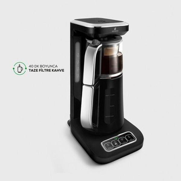 Karaca Robotea Pro 4 in 1 Konuşan Çay Makinesi Chrome - Image 1