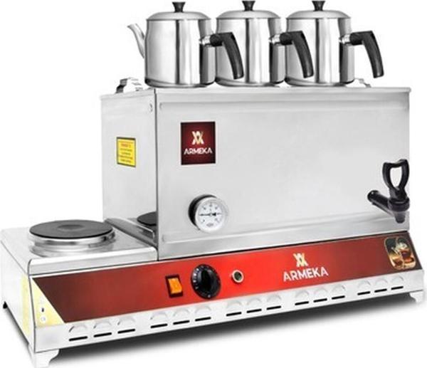 Armeka Çay Kazanı 40 Litre Pleytli Plastik Musluklu - Image 1