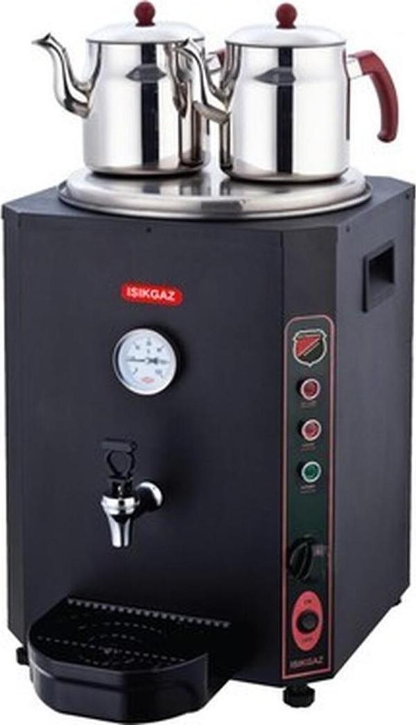 Işıkgaz Silver Elit Çay Makinesi Siyah 23 Lt - Image 1