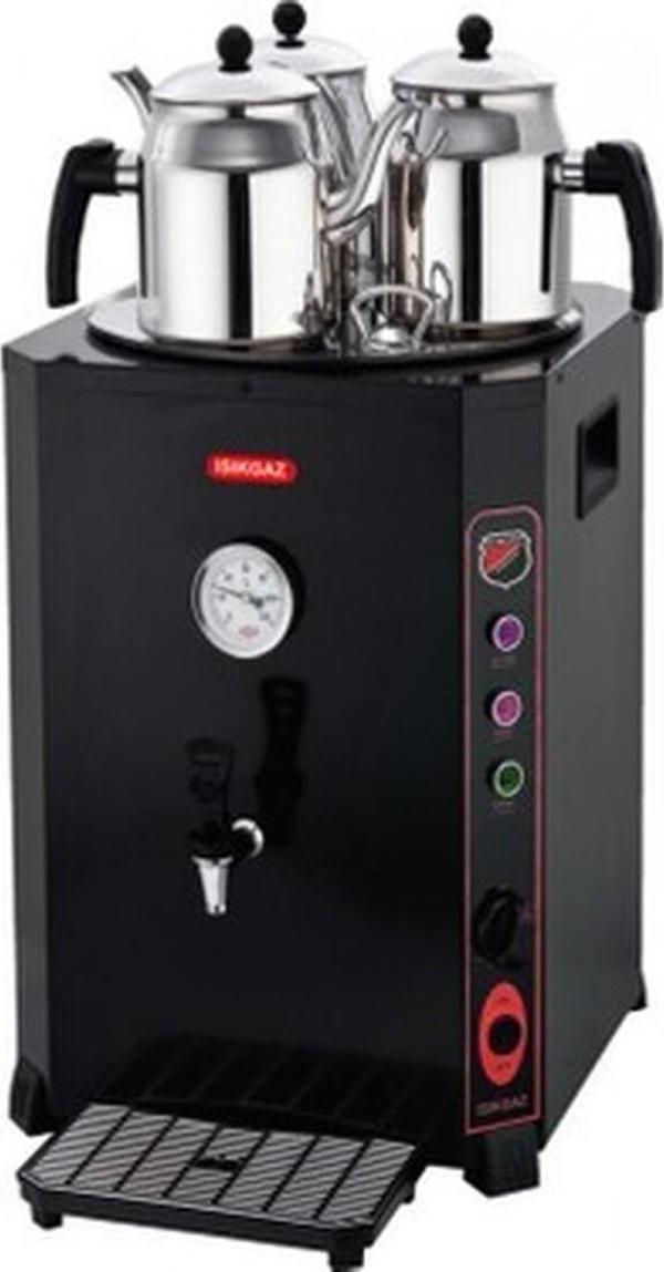 Işıkgaz Silver Elit Çay Makinesi Siyah 36 Lt - Image 1