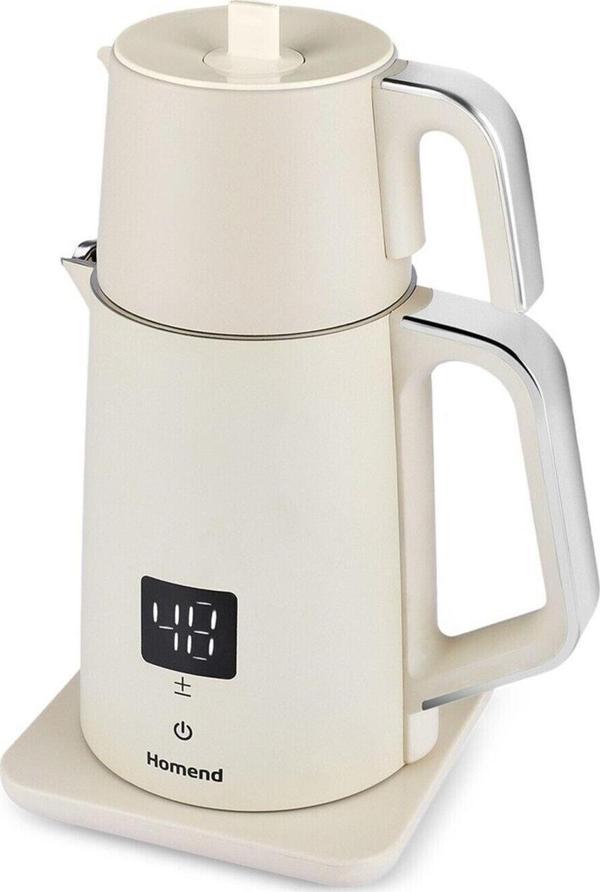 Royaltea Cooltouch 1797H Krem 1850 W Konuşan Çelik Çay Makinesi - Image 1
