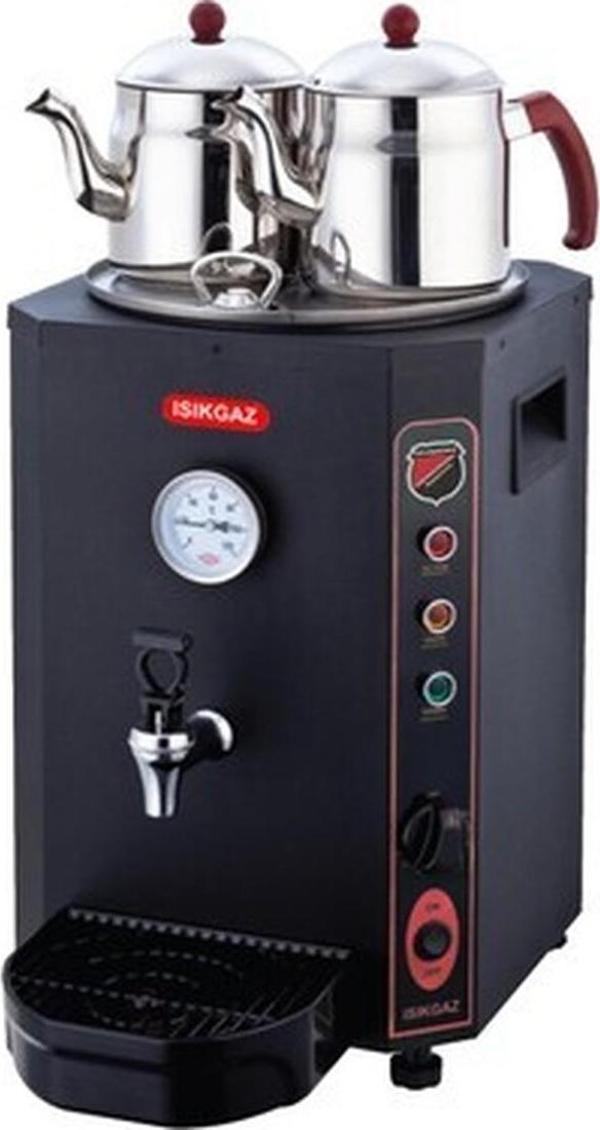 Işıkgaz Silver Elit Çay Makinesi Siyah 13 Lt - Image 1