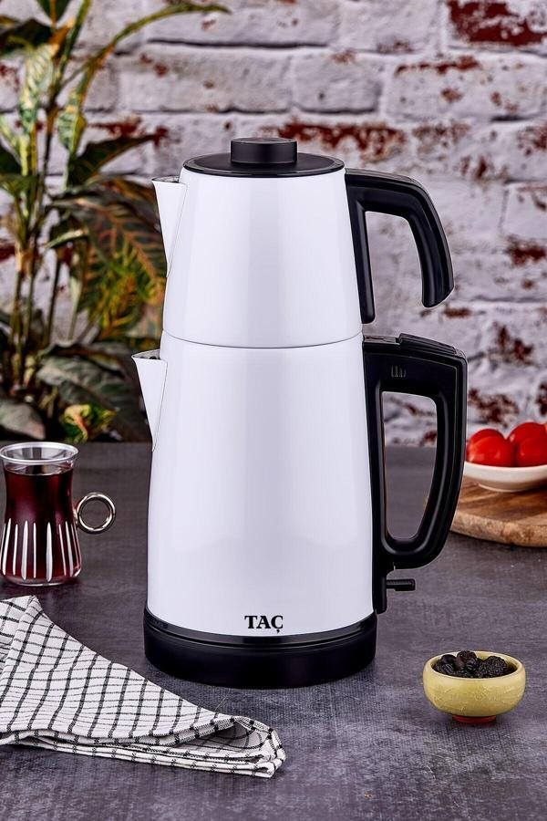 Keyfidem Çay Makinesi Beyaz - Image 1