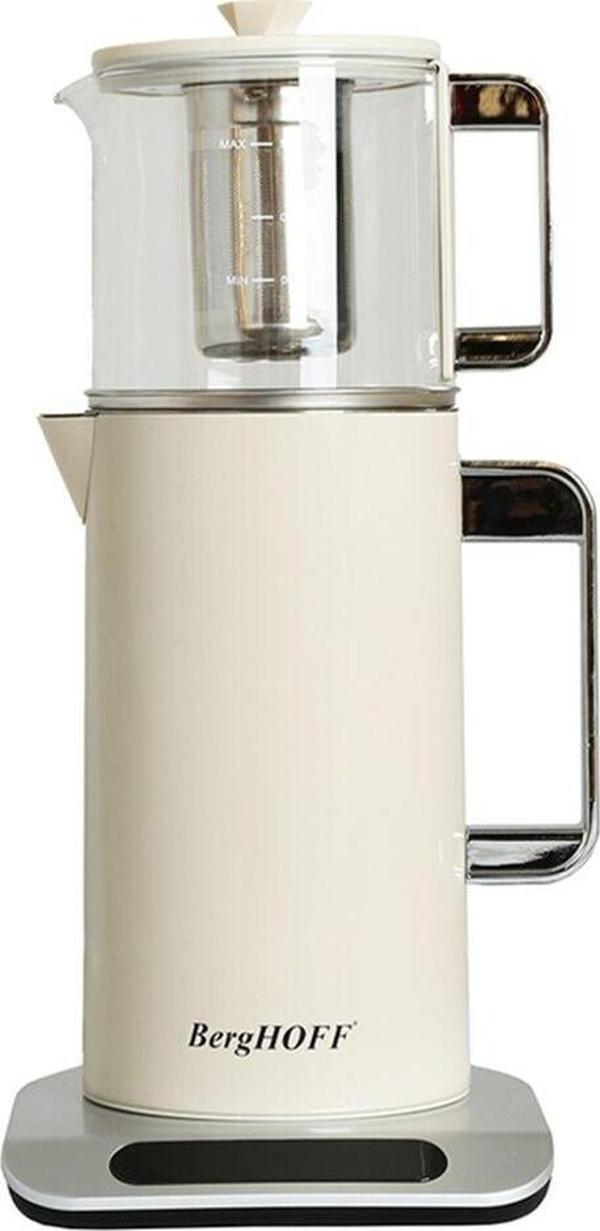 Gem Retro Çay Makinesi 1,7 L Krem - Image 1