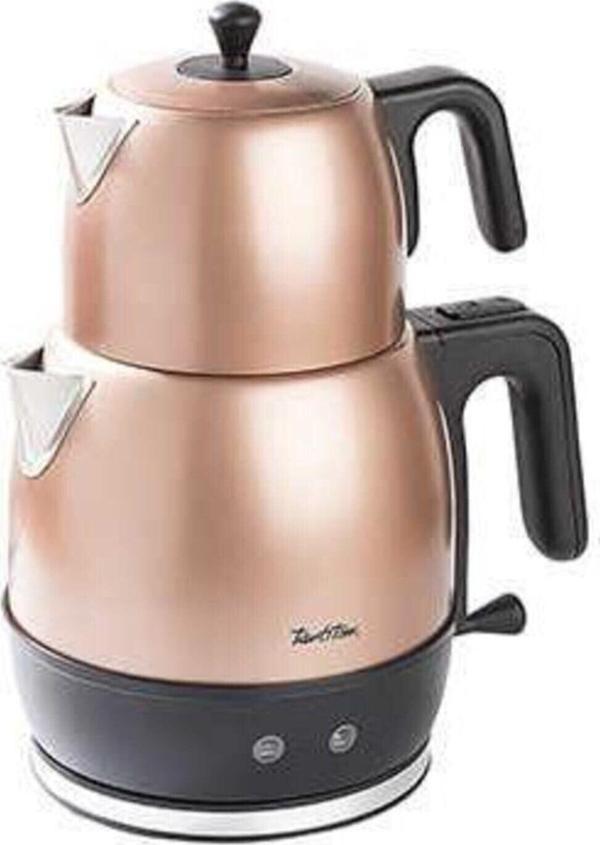 Rose Gold Çelik Çay Makinesi - Image 1