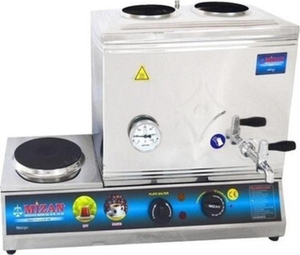 Nidage  Elektrikli Çay Kazanı & Kahveci Kazanı & Çay Ocağı 30 Lt. 3+ L - Image 1