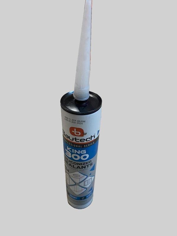 İlkim Kıng 300 Sılıkonıze Mastık Beyaz 500Gr - Image 1