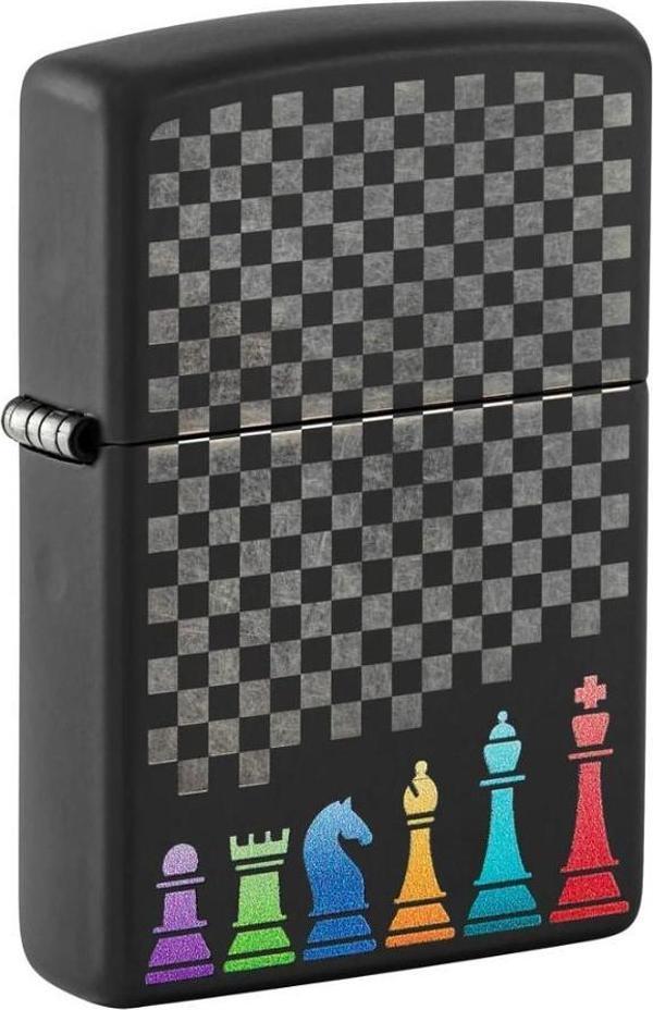 Zippo Chess Pieces Dizayn Çakmak - Image 1