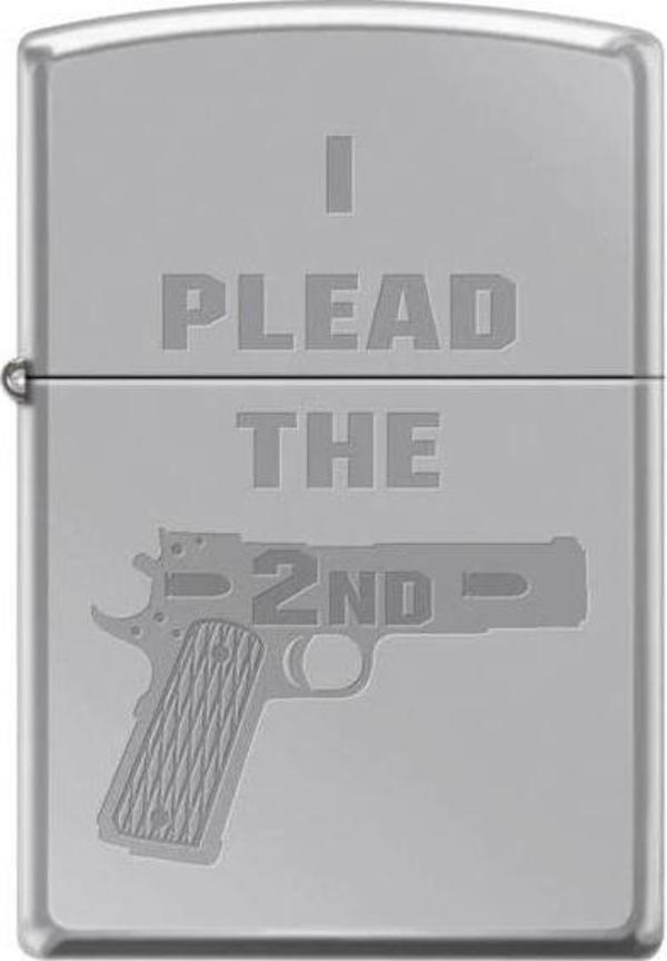 Zippo I Plead The 2nd Dizayn Çakmak - Image 1