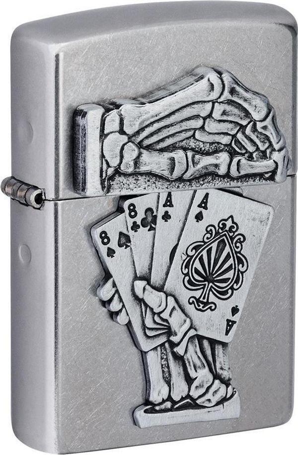 Zippo Dead Man's Hand Emblem Çakmak - Image 1
