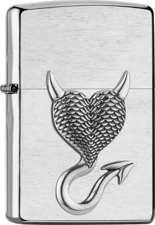 Zippo Devil Heart Dizayn Çakmak - Image 1