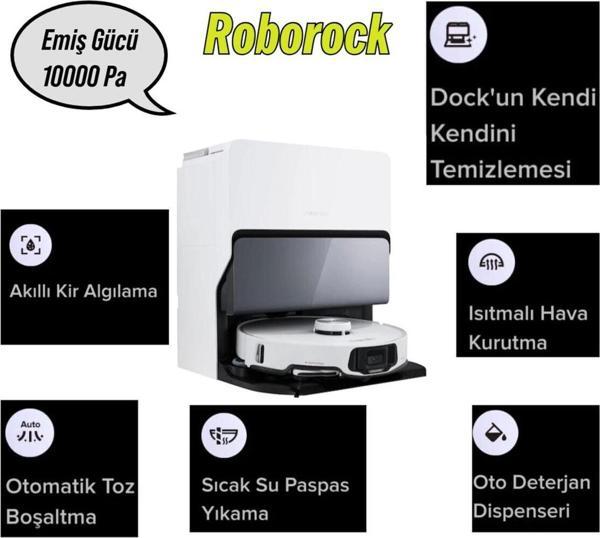 Premium Ultra Flexiarm Desing Side Brush Çöp Istasyonlu Akıllı Robot Süpürge - Image 1