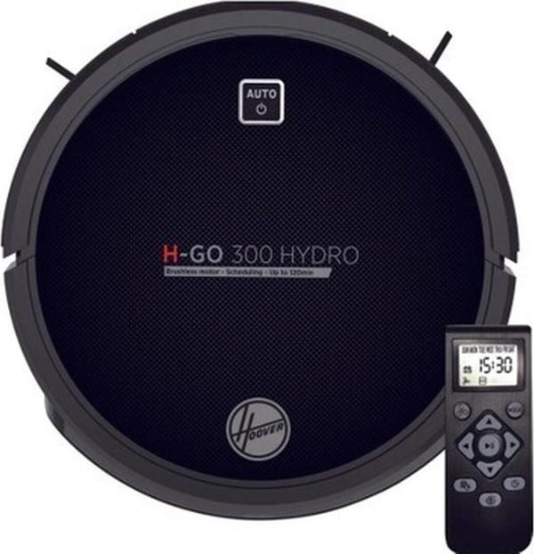 Hoover H-Go 300 Hydro 2si 1 Arada Akıllı Robot Süpürge ve Paspas Siyah - Image 1