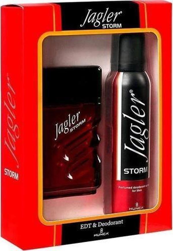 JAGLER KOFRE BAY EDT100ML + DEO150ML STORM - Image 1
