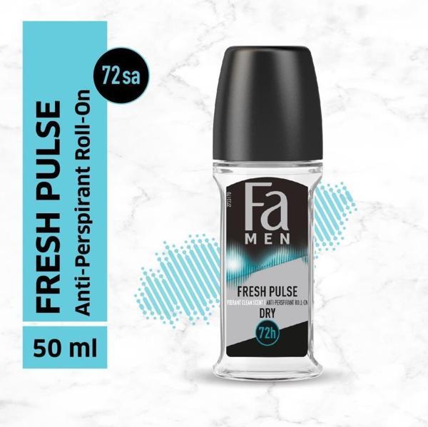 FA Roll-On Men Fresh Pulse Dry 50ml - Image 1