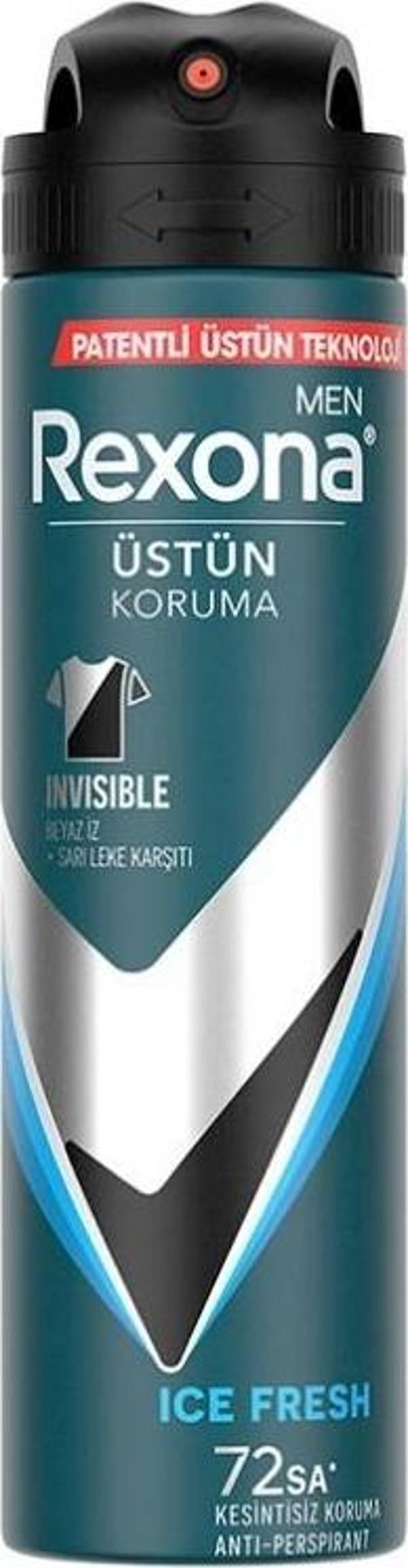 Rexona Deo Sprey Erkek İce Fresh 150ml Yeni - Image 1