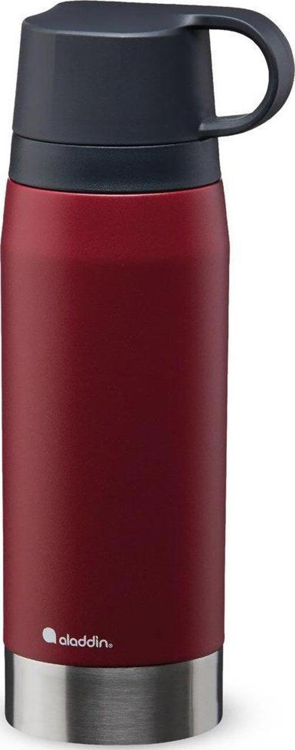 Aladdin 1.1L CityPark Thermavac Çift Bardaklı Çelik Termos - Bordo - Image 1